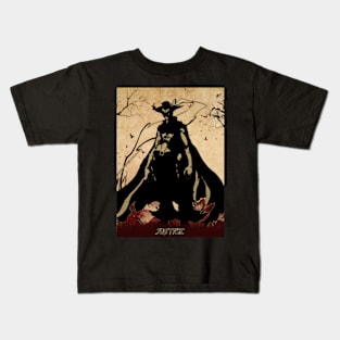 Justice afro samurai Kids T-Shirt